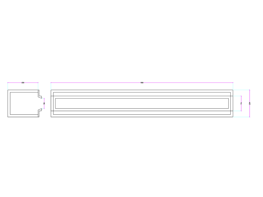 pak1000 1-slot grille